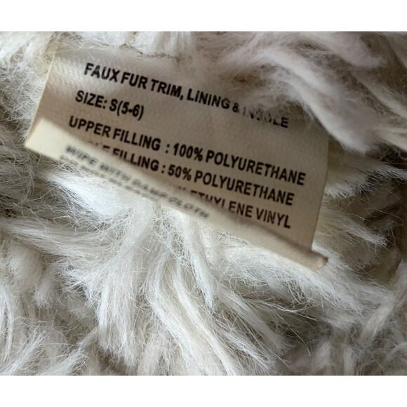 Muk Luks Womens Knit Bootie Slippers With Faux Fur Lining - Size 6 - Picture 10 of 10